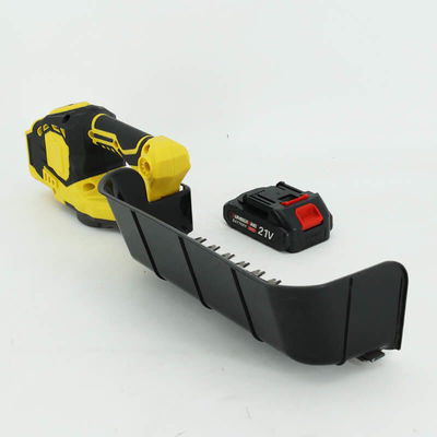 Rechargeable Hedge Machine Portable Electric Tea Picker 21V Yellow