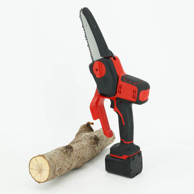 6" 24V Handheld Lithium Battery Mini Household Battery Power Cordless Electric Pruning Chainsaw For Professional Using
