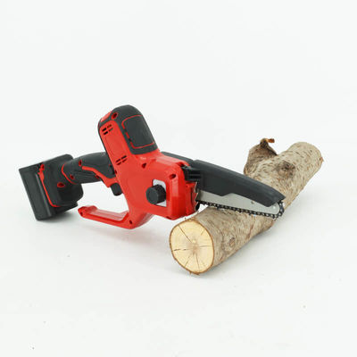 24V Mini 6-Inch Electric Chainsaw Cutting Household Small Handheld Cordless Tools