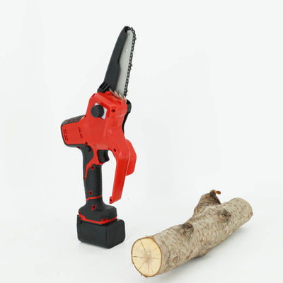 21V 6in Mini Batterie Power Electricity Cordless Lightweight Chainsaw One-Hand