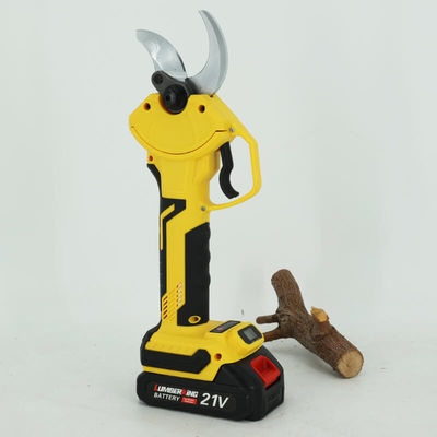 Brushless Electric Lithium Battery Powered Pruner 40mm Cordless Battery Powered Scissors