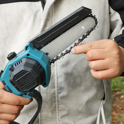 High Quality Portable Electric Chainsaw Cordless With Two Batteries