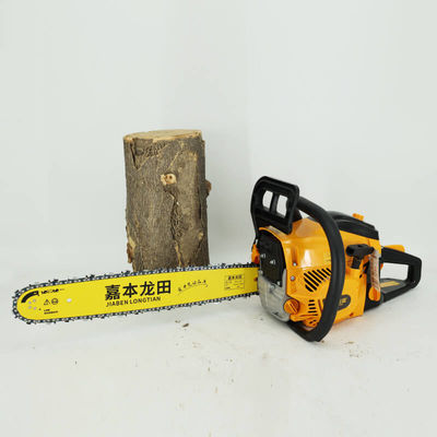 Gas-Powered Chainsaw for Professional Wood Cutting