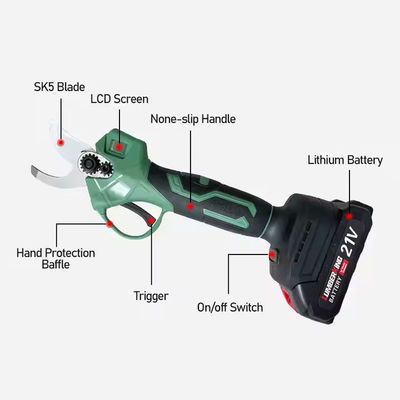 Multifunctional Lithium Pruning Shears Hand Electric Scissors Power Trimming Scissors