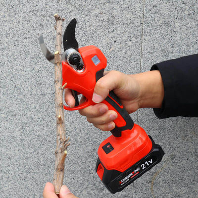 Portable Cordless Electric Scissors Lithium-Ion Gardening Pruning Shears