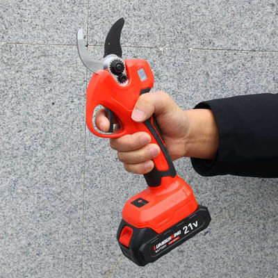 Telescopic Garden Scissors With Lithium Battery Coated Steel And Plastic Handle