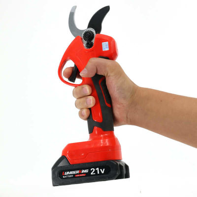 35mm Orchard Garden Tools Cordless Professional Lithium Battery Power Tree Scissor