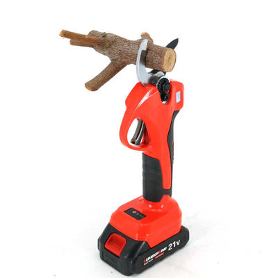 Electric Pruning Shears With LCD Digital Display Handheld Lithium Battery Powered Tool Plant Pruning
