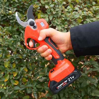Electric Pruner Power Shears Battery 35mm Scissors Pneumatic Orchard Rechargeable Goat Hoof Trimmer Cutter