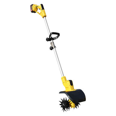 21V Cordless Tiller Cultivator 360RPM Electric Garden Tiller
