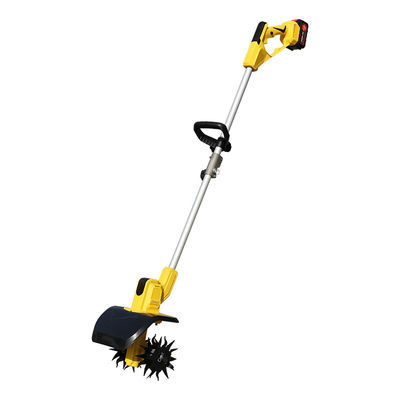 20V Cordless Tiller Cultivator Electric Garden Tiller With 24 Steel Tines