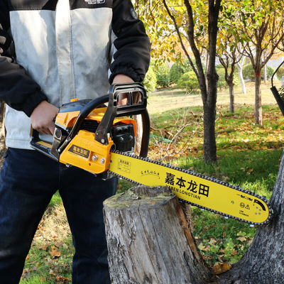 Chainsaw Easy To Operate 58CC Chain Saw Powered Gasoline Garden Tools