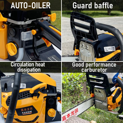 Chainsaw Easy To Operate 58CC Chain Saw Powered Gasoline Garden Tools