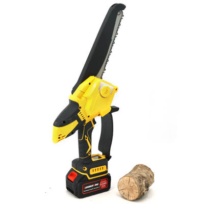 OEM Portable Electric Cordless Chainsaw Battery Powered Mini 8 Inches Power Handheld Chain Saws