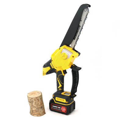 8 Inch Brushless Lithium Electric Battery Chain Saw Portable 21V Rechargeable Cordless