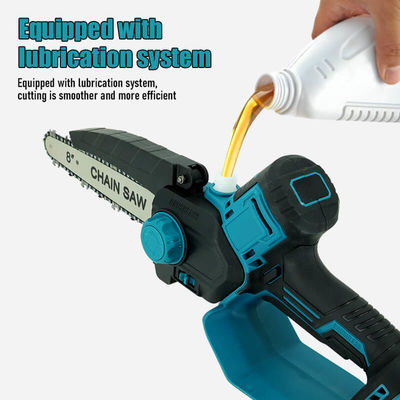 8inch Electric Chain Saw Powerful Handheld Portable Cordless Chainsaw