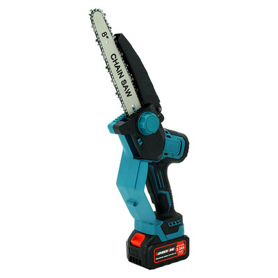 Battery Powered Mini Cordless Chainsaw 8 Inch With Oil Filling Port For Tree