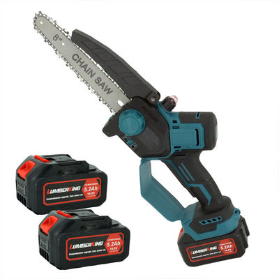 8 Inch Hand-held Cutting Machine Cordless Chain Saw 88V Mini Electric Cordless Chainsaw For Wood Cutting