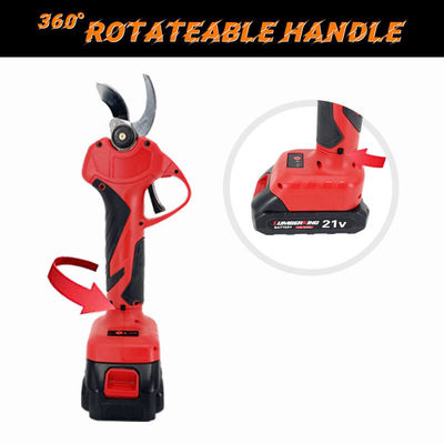 Electric High Branch Pruning Set Lithium Battery Cordless Handheld Telescopic Pole Tree Branch Pruning Shear Pruner