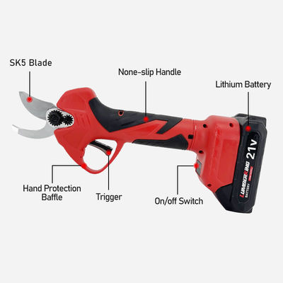 Electric High Branch Pruning Set Lithium Battery Cordless Handheld Telescopic Pole Tree Branch Pruning Shear Pruner