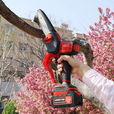 Battery Powered 6 Inch Chainsaw Mini Hand Cordless 20V Portable Lithium Mini Chain Saw