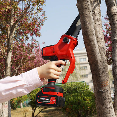 Power Tool Cordless Lithium Battery Chain Saw 6inch Mini Electric Chainsaw