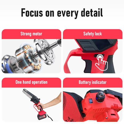 Factory Direct Cordless Power Tool Set Cordless Rechargeable Lithium Mini Chainsaw