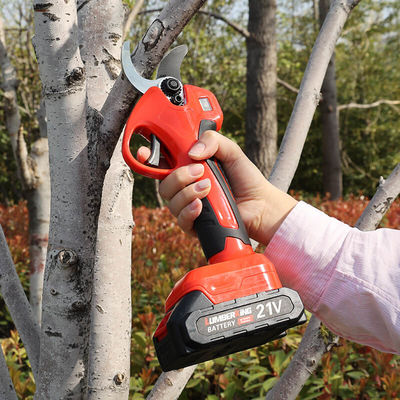 20V Cordless Pruner, Brushless Motor, Profession Garden Tools For Cutting Wood