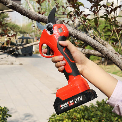 High Quality Branch Cutting Machine 21V Cordless Pruning Shears Lithium Battery Scissors