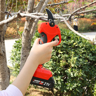 Portable Cordless Progressive Battery Powered Garden Scissors Electric Brushless Fruit