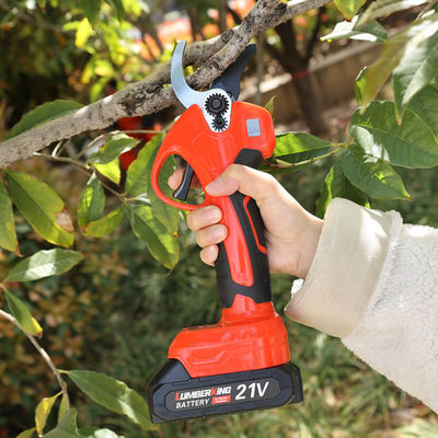 Electric Pruning Shears 35mm 1.4'' Cutting Diameter Professional Cordless Electric Pruner For Tree Trimming Branch Cutter