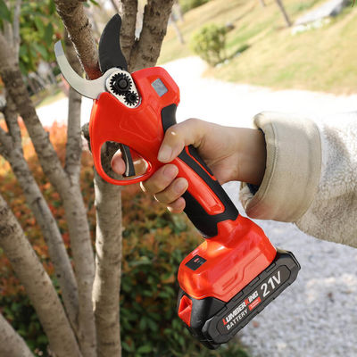 Electric Pruning Shears Upgraded High Power 600W 35mm Cutting Diameter Cordless Pruner For Gardening With 2Pcs 2000mAh Rechargeable Batteries