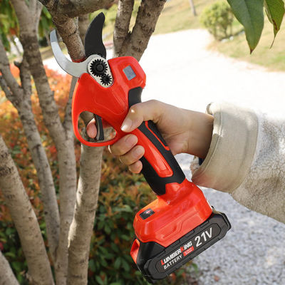 Electric Pruning Shears Cordless Pruner Shears Brushless 2.0 Inch Cutting Diameter With 2 * 2Ah Battery