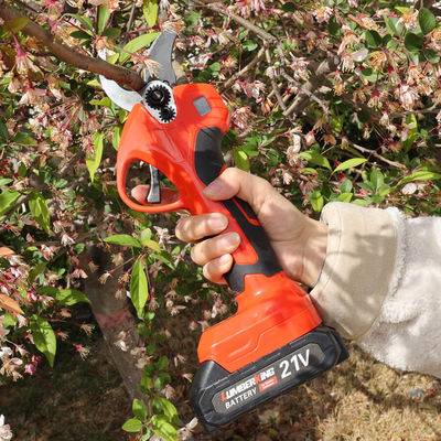 Professional Cordless Battery Powered Electric Garden Tree Pruning Shears Scissors With SK5 Blade