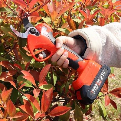 OEM Logo Battery Power Trade Brushless Cordless Shear Hand Garden Wood Scissors Cutter Tree Trimmer