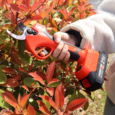 Electric Pruning Shears Cordless Portable 35mm 2 Gear Pruning Shears With Digital Display For Makita