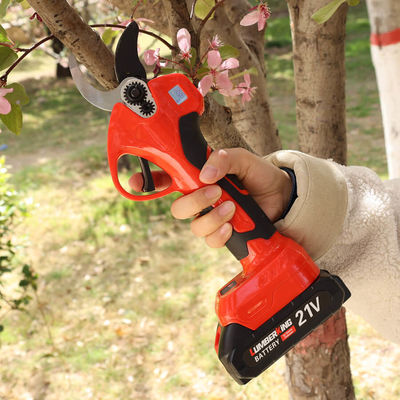 Telescopic Battery Pruner Tree Pruner Battery Pruning Shears Tree Pole Pruner 2 Batteries 1 Charger Pruning Shears Electric