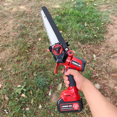 Hot Sale OEM 8 Inch Battery Lithium Chainsaw Portable Cordless Mini Electric Chainsaw