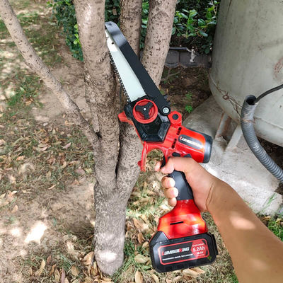 Handheld Rechargeable Electric Chain Saw for Wood Pruning DIY Grade Lithium Chainsaw for Household