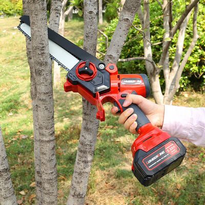 Portable Handheld Mini Electric Chainsaw 6 Inch 8 Inch Cordless Rechargeable Battery Chainsaw