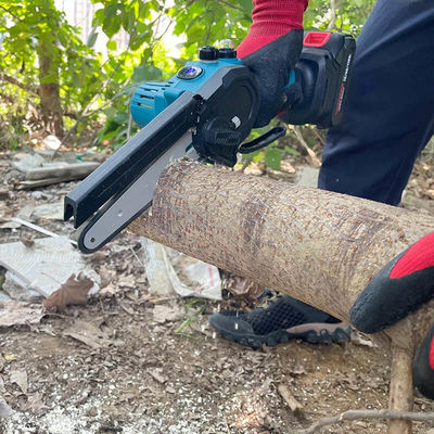 6 Inch Portable Mini Chainsaw Cordless Electric Chainsaw Handheld Small Saw With Auto Oiler