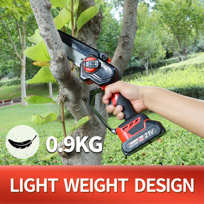 Cross-border Electric Chainsaw Rechargeable Lithium-ion Woodworking Handheld Cordless Lithium-ion Chainsaw High Power
