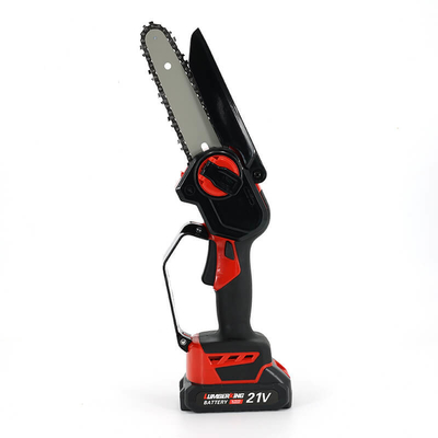 Portable 6 Inch Cordless Chainsaw Mini Rechargeable Electric Handheld Brushless Motor