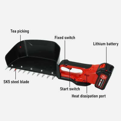 Tea Picking Machine For Manual Harvesting Efficient Cutting Comfortable