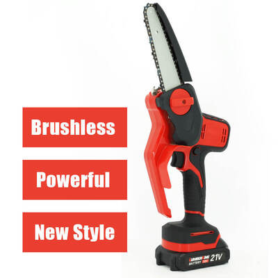 Mini Electric Chainsaw 6 Inch 2 Batteries Perfect Gift for Men