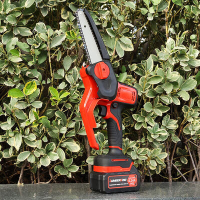 6-Inch Telescopic Handle Rechargeable Battery Operated Electric Cordless Chainsaw DIY Mini Handheld Chainsaw