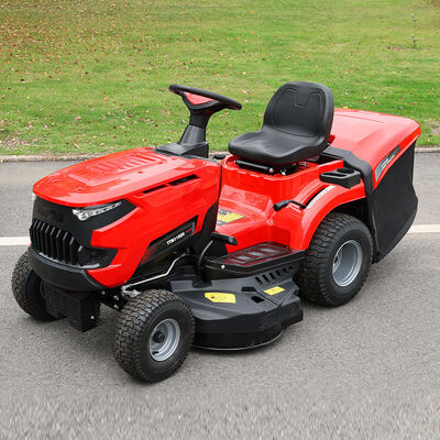 CE Certified Riding Lawn Mower with 586cc V-Twin Engine and 40.2 Inch Cutting Width Featuring 245L Grass Catcher