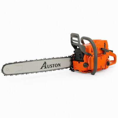 372 Gasoline Chainsaw for Forestry, Farm and Orchard Wood Cutting with Durable Heavy-Duty Cutting Performance