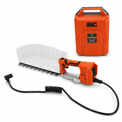 Handheld Lithium Battery Tea Harvester Machine Portable Cordless Tea Picker Trimmer with Tea Leaf Collector