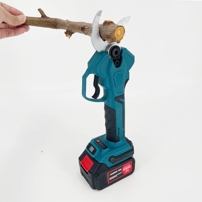 High Efficiency 21V Lithium Portable Cordless Pruners Electric Pruning Scissors with Sk5 Blades